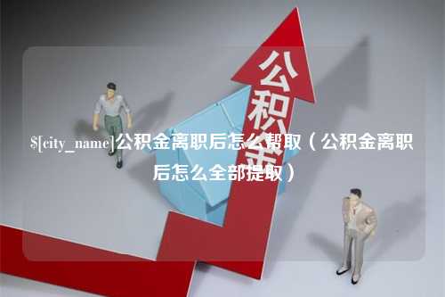 资阳公积金离职后怎么帮取（公积金离职后怎么全部提取）